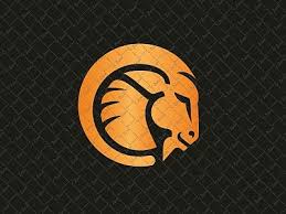 Ram Logo Sheep Logo Goat Logo Geometric Logo Design