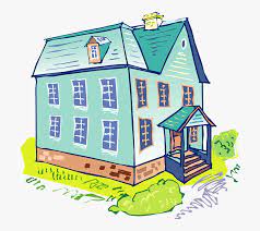 Ilustrasi rumah biru dan coklat, logo rumah atap, atap, sudut, bangunan png. House Blue Home Gambar Rumah Pengantin Kartun Free Transparent Clipart Clipartkey