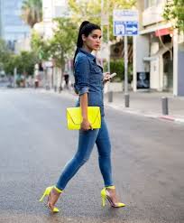 40 How To Wear Neon Shoes Ideas Neon Shoes Neon Outfits Yellow Shoes Outfit