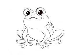 Frog Coloring Pages Free For Kids 17 Frog Coloring Pages Animal Templates Animal Coloring Pages