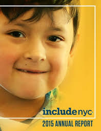 INCLUDEnyc 2015 Annual Report by INCLUDEnyc
