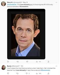 Succession fans go wild when they discover where they recognise voting  analyst Darwin from