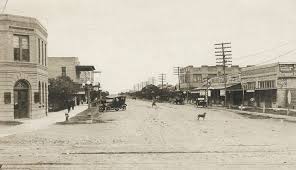 Sam Houston Blvd In San Benito Texas 1920s San Rio Grande Valley Texas History