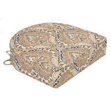 Grovedale Ebony Curved Back Seat Cushion Seat Cushions Cushions Back Seat