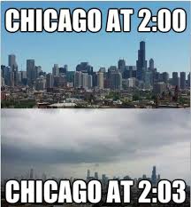 Find and save chicago weather memes | from instagram, facebook, tumblr, twitter & more. Chicago Where We Could Have All 4 Seasons In One Day Chicago Sights Chicago Weather Downtown Chicago