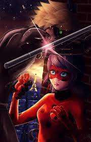 Chat Shielding His Lady By Jeigoway Miraculous Ladybug Chat Noir Miraculous Chicas De Secundaria Imagenes De Miraculous Ladybug