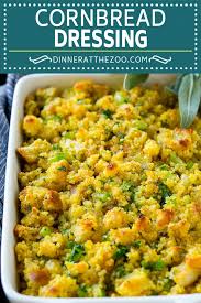 I used a 1/4 recipe of ba's cornbread recipe (linked above), and about a 1/2 recipe of claire saffitz's brown butter corn muffins from her book. Southern Cornbread Dressing Dinner At The Zoo