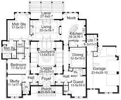American ranch house allegretti architects santa new mexico. I Love A Central Courtyard That Way You Can Have Windows Open Yet Still Maintain Privacy A Courtyard House Plans Spanish Style House Plans Italian House Plans