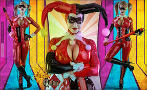 Wallpaper : huge breasts, boobs, women, Harley Quinn, solo, Bianca  Beauchamp 3000x1839 - edgarthorne - 1250497 - HD Wallpapers - WallHere