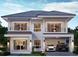 This design blends a beautiful modern style with classic prairie elements. V 382a 4br Modern Custom 4 Bedroom With 4 Bath 2 Living And 2 Car Garage Blueprint Two Story House Plans Two Floor Home Plan