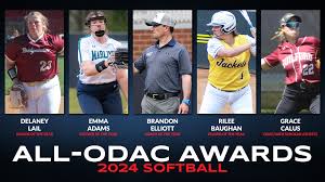 All-ODAC Softball Awards Announced - Old Dominion Athletic Conference