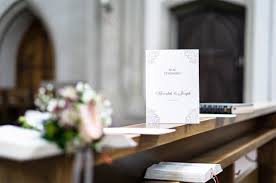 Eine fürbitte zur hochzeit ist ein gebet, in dem gott für jemand anderen um etwas gebeten wird. Kirchenhefte Zur Hochzeit Online Selbst Gestalten Carinokarten