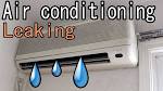 Why air conditioner leaks water