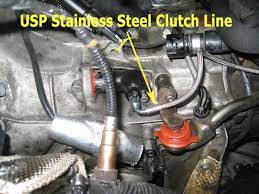 After installing the slave cylinder and stainless steel line my first impressions of the parts were not positive. Usp Slave Cylinder And Stainless Steel Clutch Line Myaudis4