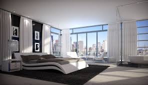 Doppelbett Kunstlederbett Accent 180x200 Weiss Schwarz Kamar Tidur Tidur