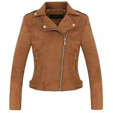 Women S Suede Biker Jacket Swallum In 2020 Leather Jackets Women Suede Biker Jacket Womens Suede Biker Jacket