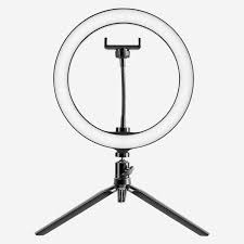 10 Led Ring Light With Tripod Stand Phone Holder Short Top Go Topgo