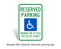 Handicapped parking signs must be at 60 inches tall (5 feet). Which Handicap Parking Signs Do You Need