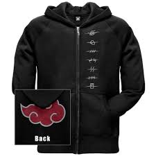 Naruto Village Symbols Zip Hoodie Oldglory Com Anime Outfits Naruto Hoodie Anime Hoodie
