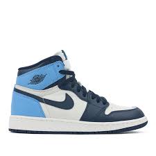 575441 140 Nike Air Jordan 1 Retro High Og Gs Unc Obsidian University Blue Kickscrew Air Jordans Air Jordans Retro Nike Air