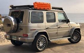 Adventurewagen Posted To Instagram Maxtrax In Safety Orange For Mercedes G Wagen G500 Gwagon Gwagen Gelande Car Camping Gear G Wagon G Wagen