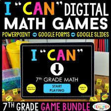 Mathnook's cool online grade 7 games for kids. 7th Grade Math Games Digital Google Classroom Test Prep Distance Learning