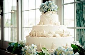 I also like the jungle cake. Seashell Wedding Cakes Lovetoknow