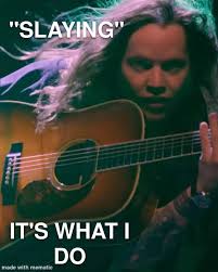 I made this meme of my favorite musician of all time. I've listened to and  followed the career of numerous musicians (too many to count). From  Jean-Luc Ponty to Jerry Garcia to