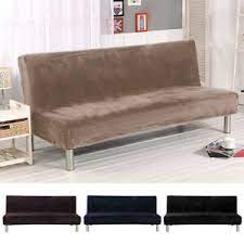 Togliendo i braccioli il divano si accorcia e può sfruttare al meglio una nicchia od un angolo che difficilmente verrebbe utilizzato. Copridivano Piccolo Divano Letto Posti Divano Pieghevole Braccioli Letto Senza Ebay