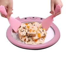 Ice cream yang dihasilkan dari mesin ini memiliki bentuk yang berbeda pada umumnya. Cetakan Ice Cream Roll Es Krim Goreng Rumahan Tanpa Listrik Lazada Indonesia