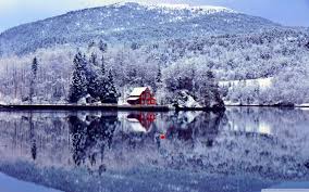 2560x1600 Lake House 4k Hd Desktop Wallpaper For 4k Ultra Hd Tv Dual Winter Wonderland Wallpaper Winter Wallpaper Desktop Winter Desktop Background