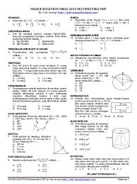 Smart switch app for your devices for free. Contoh Smart Solution Un 2013 Matematika Smp