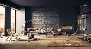 See more living room designs on 20 sumptomous living room wallpaper designs. Living Room With A Brick Wall A Fashionable And Relevant Interior