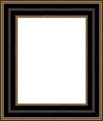 Black Satin With Gold Picture Frame Gold Picture Frames Antique Photo Frames Wood Picture Frames