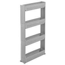 Maybe you would like to learn more about one of these? Mdesign Portable Rolling Laundry Utility Cart Organizer With 4 Shelves Target