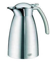 Alfi Gusto Top Therm Vacuum Insulated Stainless Steel Thermal Carafe For Hot And Cold Beverages 0 6 L Stainless Steel Rea Carafe Coffee Carafe Coffee Shop