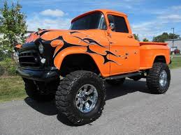 Image result for Orange 1957 Truck