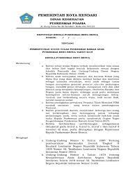 Kepala sekolah, komite sekolah, orang tua/wali, dan siswa berkomitmen untuk mengembangkan sekolah sehat, aman ramah anak, dan menye­nang­kan. Sk Pkm Ramah Anak