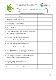 That's right, all you need to do is convert the whole number to a fraction and then multiply the numerators and denominators. Year 4 Mental Arithmetic Sets 51 And 52 Year 4 Mental Arithmetic Maths Worksheets For Year 4 Age 8 9 By Urbrainy Com