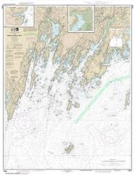 13301 Muscongus Bay Nautical Chart