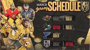 What's not yet clear is the future of the 31 reverse retro jerseys that launched this past season. Vegas Golden Knights On Twitter If You Re Coming To The Fortress This Month Play Your Jersey Accordingly