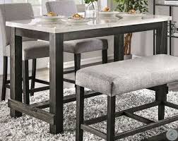 Brule White And Antique Black Counter Height Dining Table From Furniture Of America Coleman F In 2020 Casual Kitchen Table Counter Height Dining Table Pub Table Sets