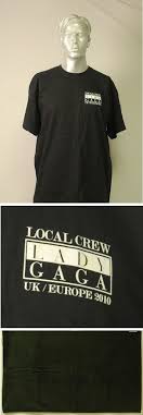 Lady gaga has had two tours: Lady Gaga The Monster Ball Tour Crew Bundle Uk Memorabilia 628411 Crew Bundle