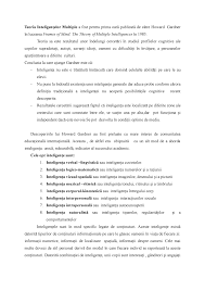Intrand direct in subiect, gardner vorbeste despre nu mai putin de 8 tipuri de inteligenta. Uusmt9km9jisxm