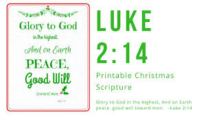 Maybe you would like to learn more about one of these? Printable Christmas Bible Verse Glory To God In The Highest Geez Gwen