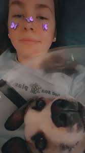 Great Pyrenees dog Harley loves lap cuddles