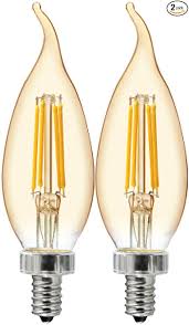 Ge Lighting 36548 Amber Glass Light Bulb Dimmable Led Vintage Style Decorative 5 5 60 Watt Replacement Vintage Light Bulbs Led Light Bulbs Dimmable Led Lights