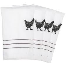 From the heaviest comforter to the lightest coverlet, each bedspread offers a different level of warmth, texture, and coziness. Fine Quality Waffle Weave Kitchen Towels Decorative Dish Cloth Set Of 4 100 Cotton Tea Towels Super Absorbent 18 By 24 Inch Grey Rooster The Linen Bazaar