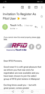 Touch nz online registration tutorial for competition organisers. The 8th Voyager Register To Get Touch N Go Rfid Tag For Free With Rm8 Rm10 E Wallet Value And Also 20 Toll Fee Rebate