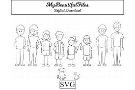 Download Stick Figure Family Graphic By Mybeautifulfiles Creative Fabrica